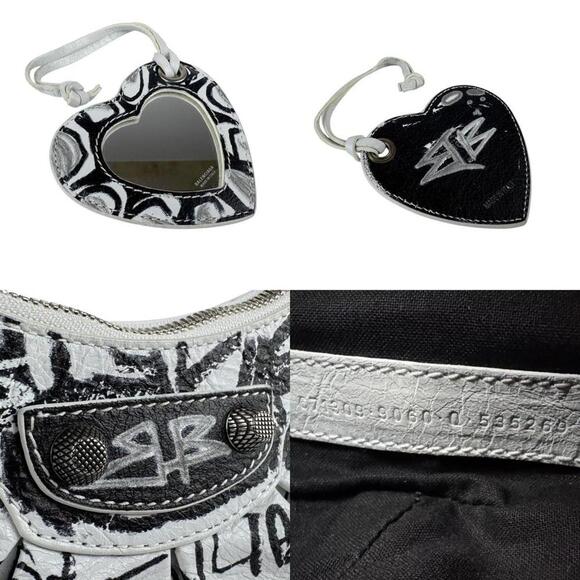 BALENCIAGA Black Leather Shoulder Bag - Picture 5 of 5